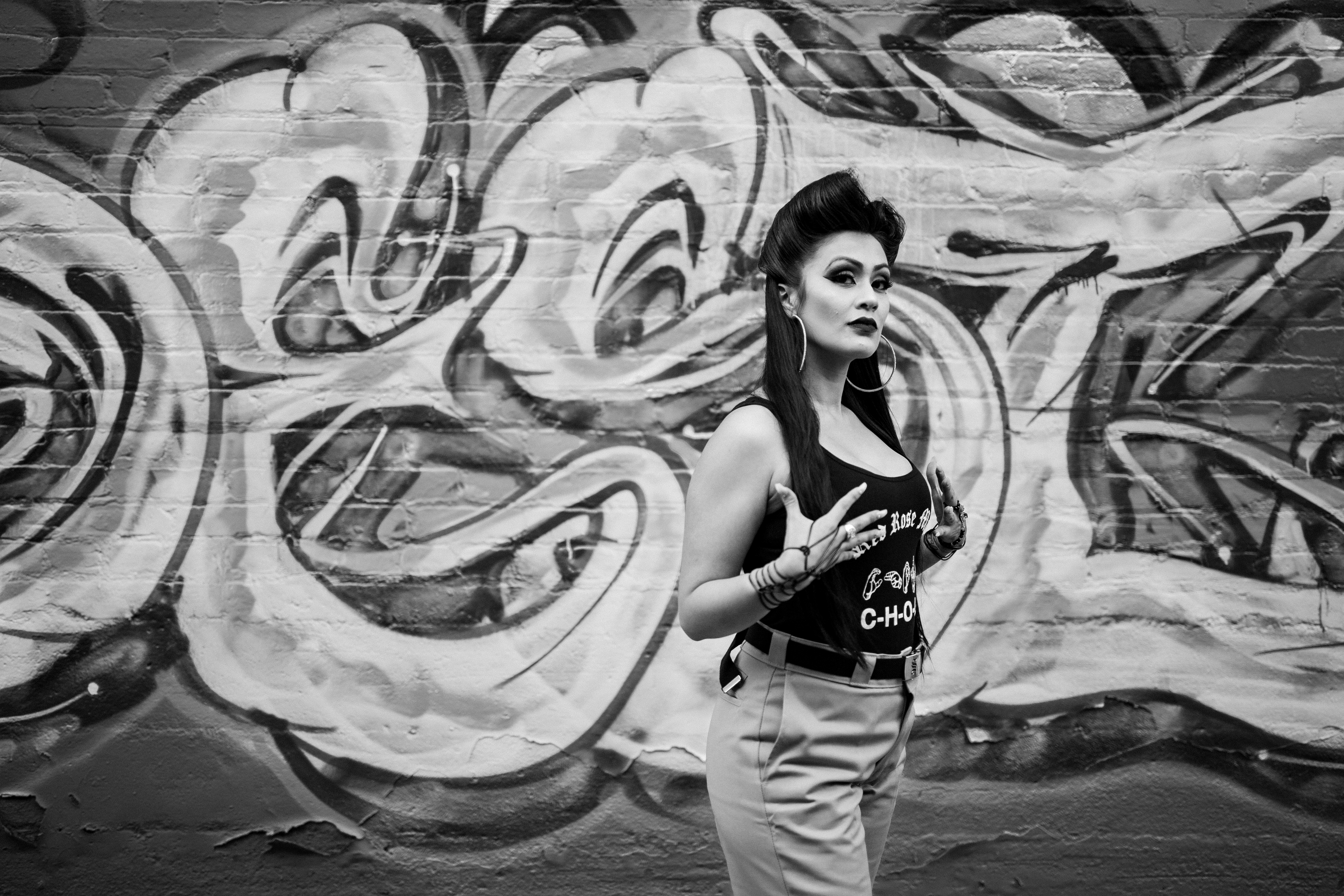 Chola Shoot LA By Photographer Miguel - Red Rose Mafia